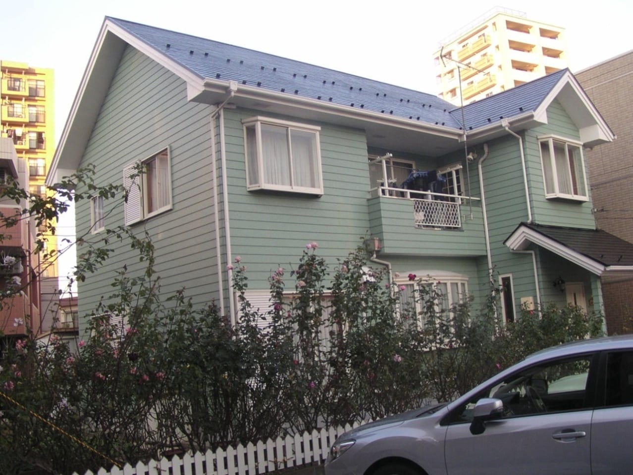 東京都多摩市屋根塗装工事
