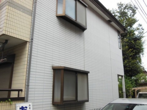 西東京市アパート外壁塗装施工前