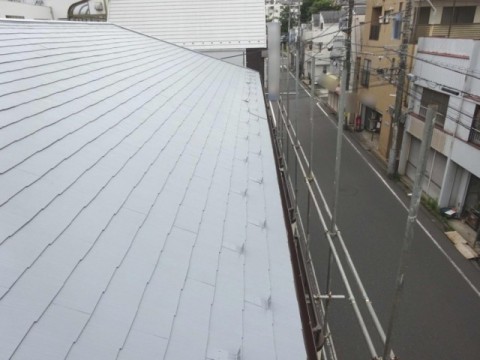 東京都西東京市屋根塗装工事施工完了写真