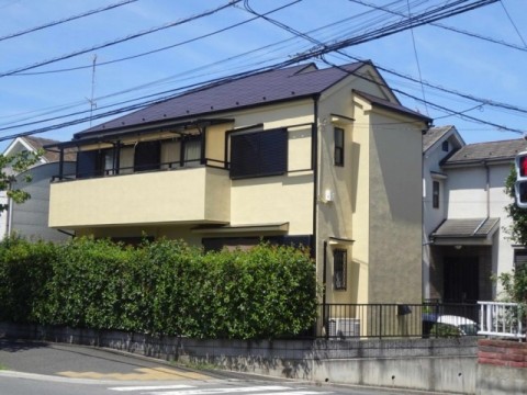 東京都東久留米市K様邸外壁屋根塗装工事