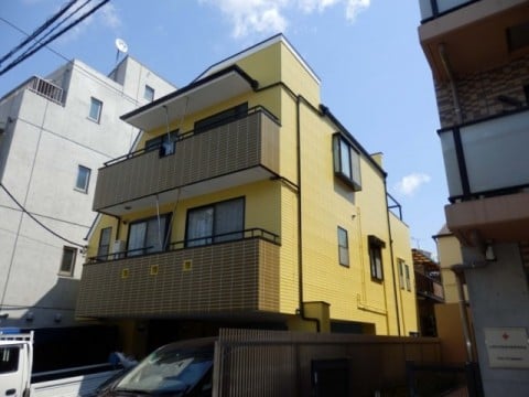 東京都新宿区Y様邸 外壁リブ塗装、コロニアル屋根塗装