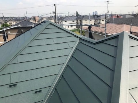東京都国分寺市屋根カバー工法工事
