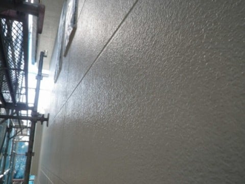 東久留米市外壁遮熱塗料上塗り完了